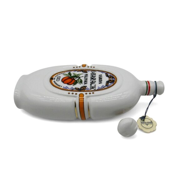 VÁRDA Ó-BARACK Palinka Porcelain Bottle 0.5L Hungary 1922 Design Vintage 10" - Picture 10 of 11